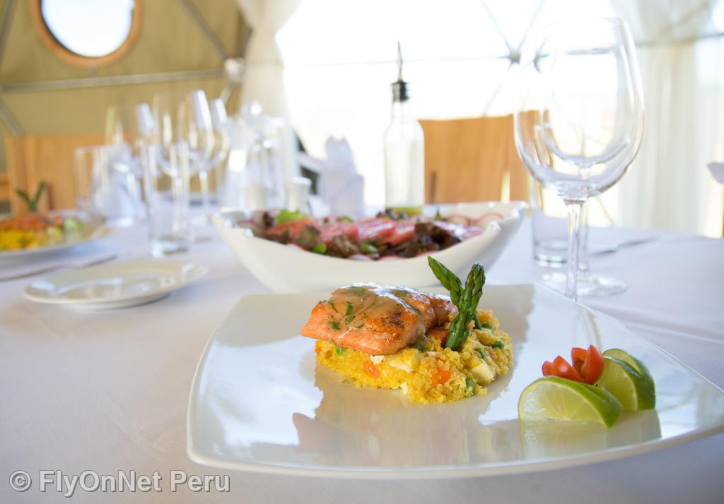 Photo Album: Meal at the geodesic dome