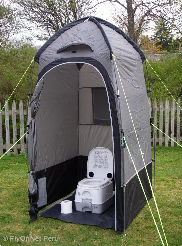 Photo Album: Chemical toilets brought during the trek